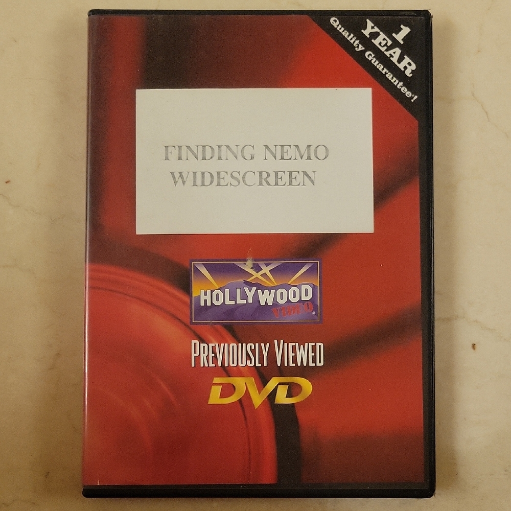 Finding Nemo Widescreen DVD